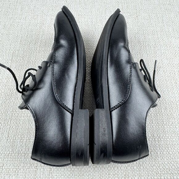 Sonoma Alexander Dress Shoes Boys Size 1 Black Lace Up Formal Oxford Comfort - Picture 7 of 11
